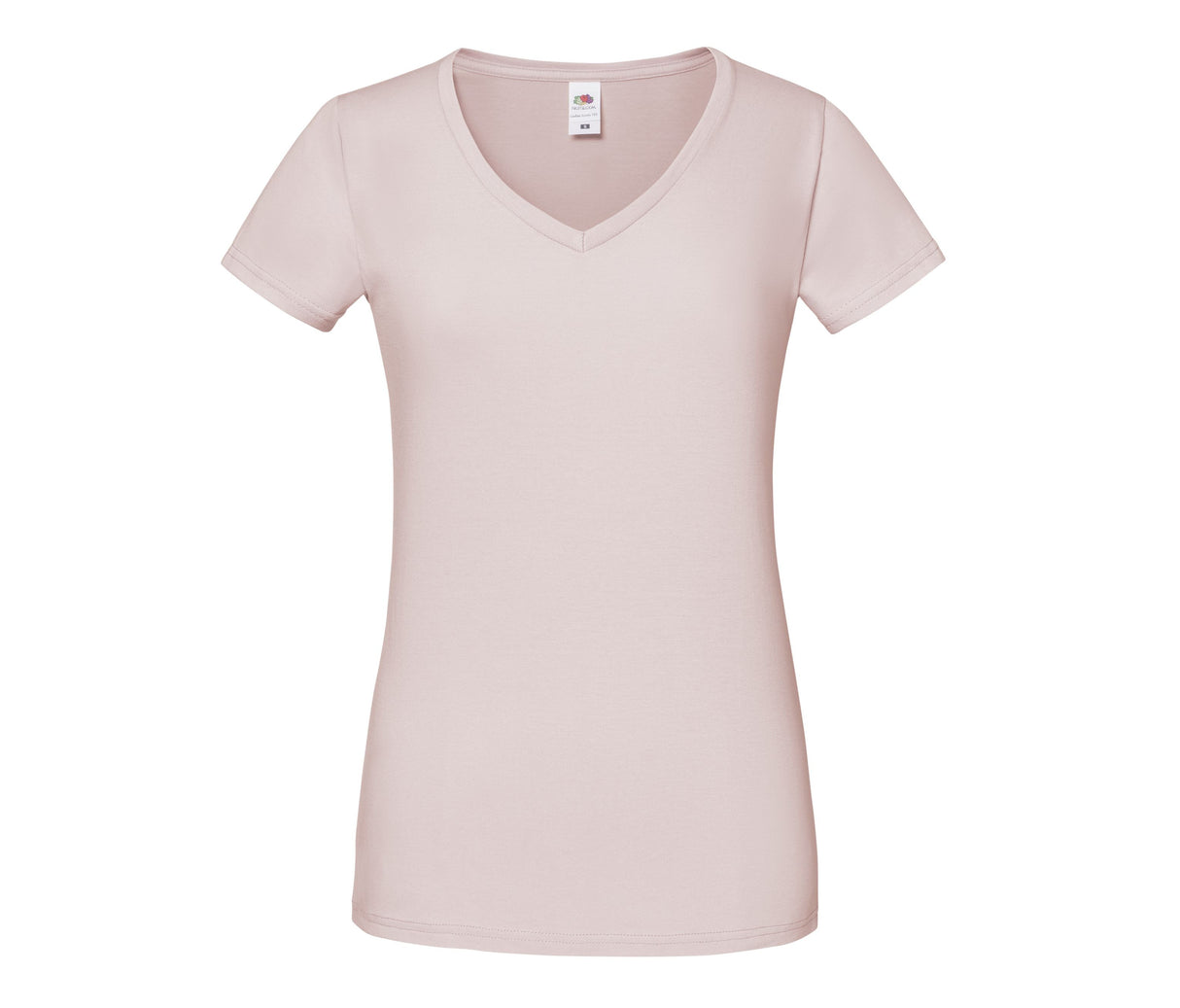 FRUIT OF THE LOOM LADIES ICONIC 150 V-NECK T