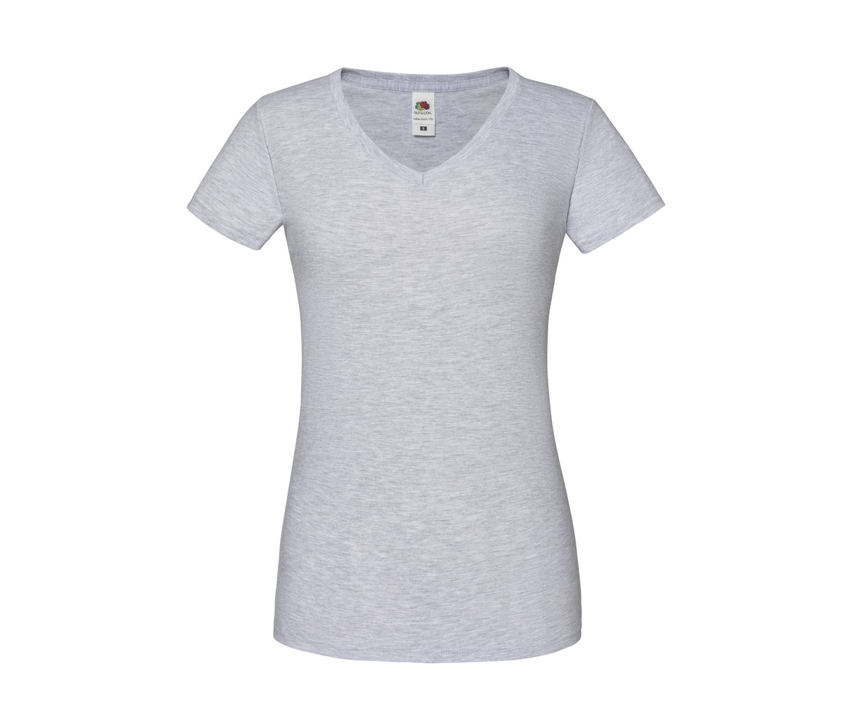 FRUIT OF THE LOOM LADIES ICONIC 150 V-NECK T