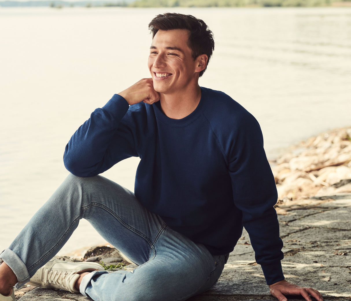 FRUIT OF THE LOOM CLASSIC RAGLAN SWEAT