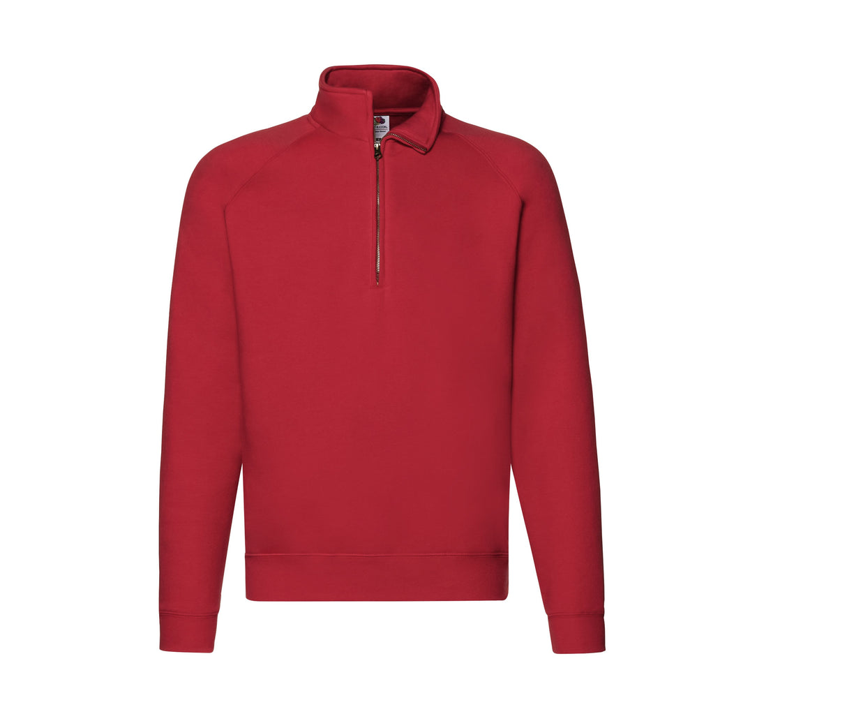FRUIT OF THE LOOM PREMIUM ZIP NECK SWEAT