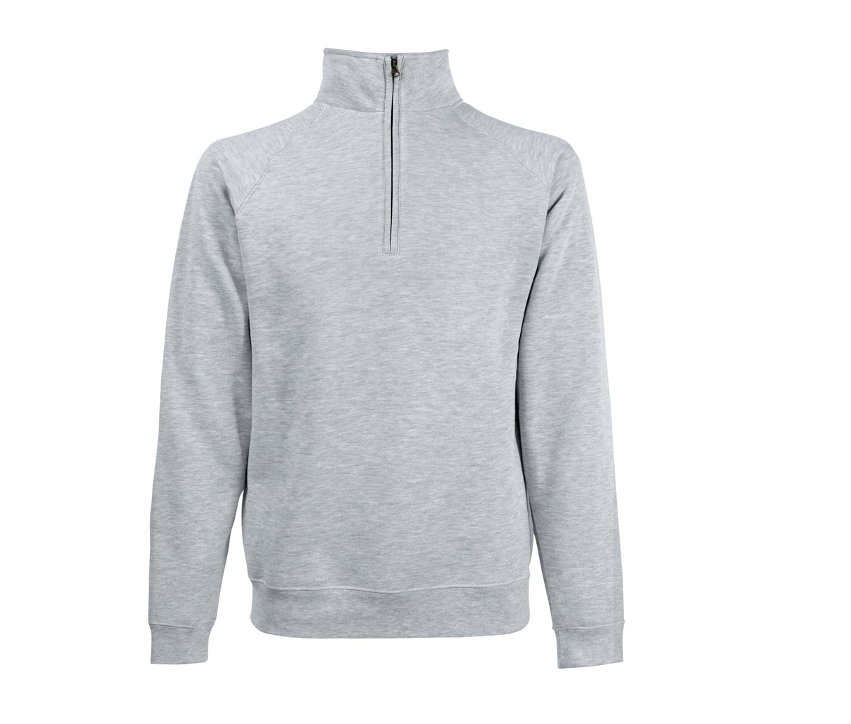 FRUIT OF THE LOOM PREMIUM ZIP NECK SWEAT