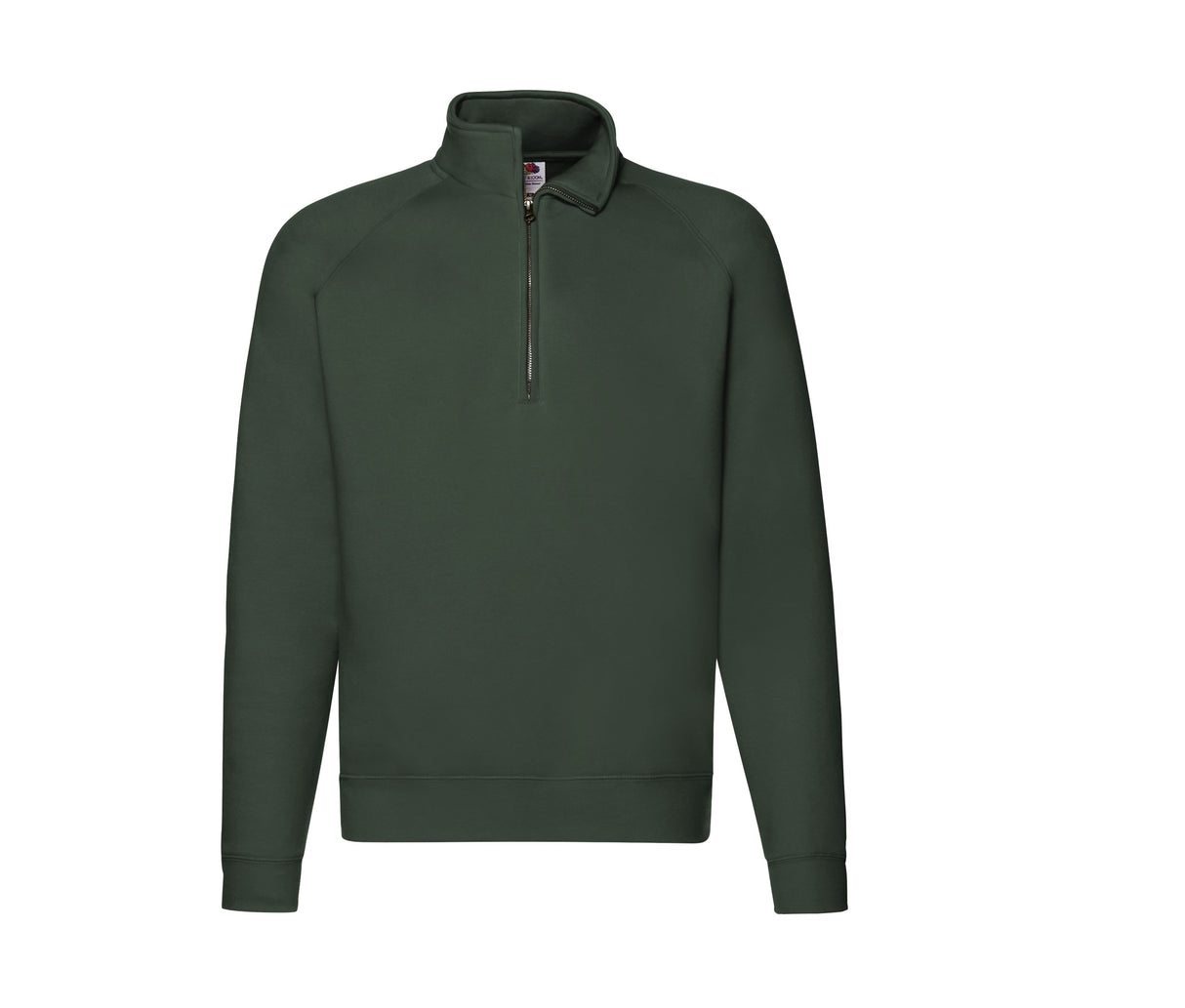 FRUIT OF THE LOOM PREMIUM ZIP NECK SWEAT