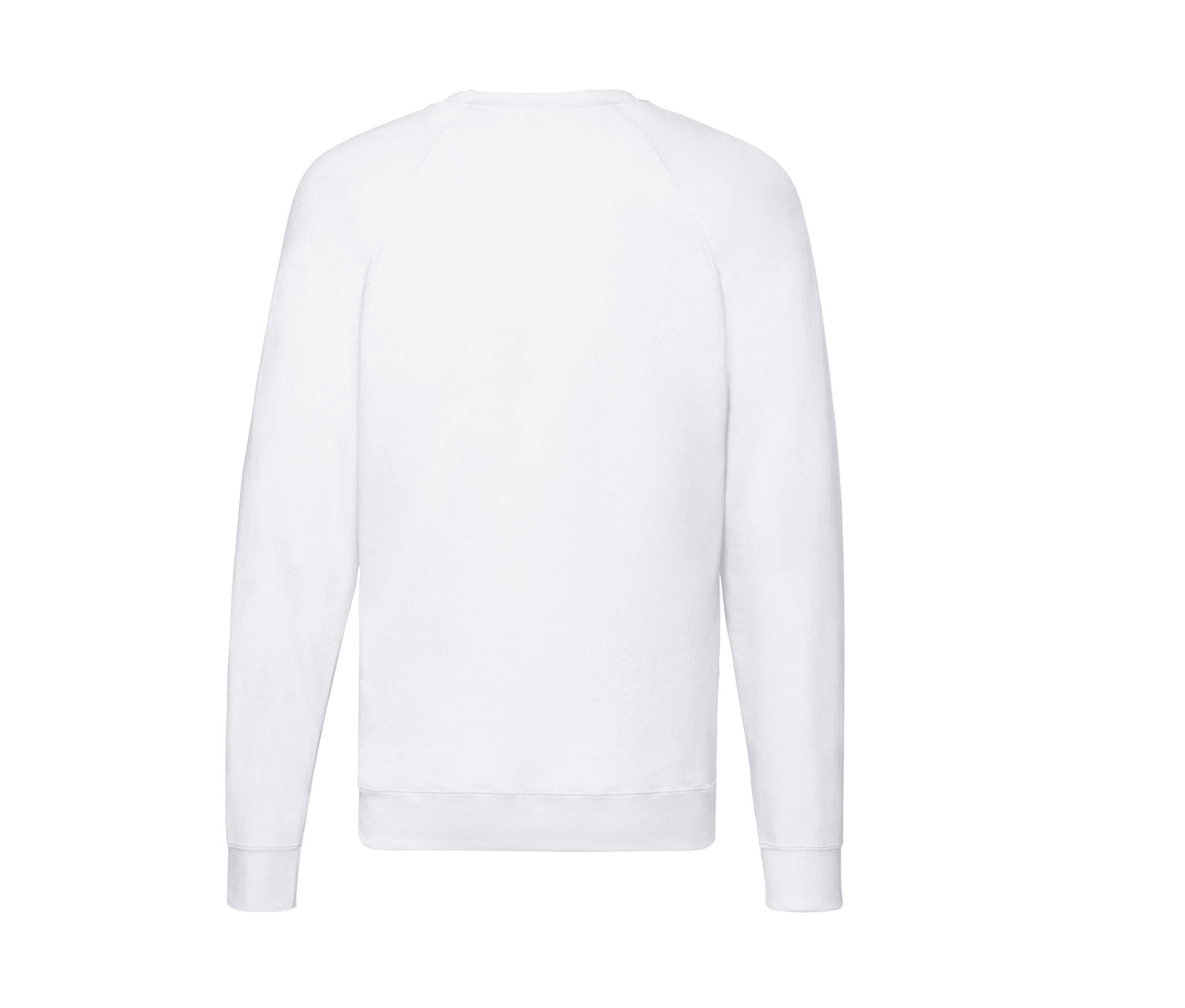 FRUIT OF THE LOOM LIGHTWEIGHT RAGLAN SWEAT