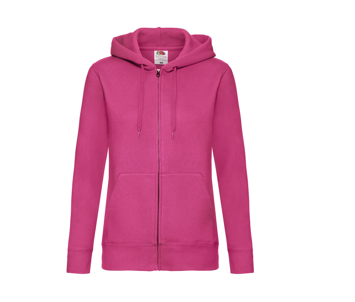 FRUIT OF THE LOOM LADIES PREMIUM HOODED SWEAT JACKET