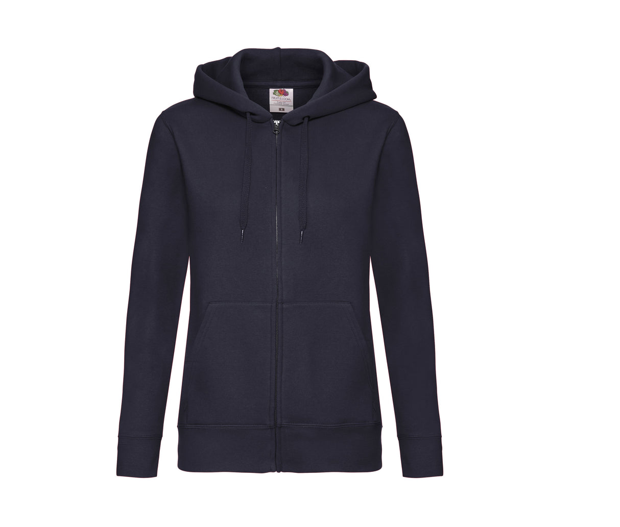 FRUIT OF THE LOOM LADIES PREMIUM HOODED SWEAT JACKET