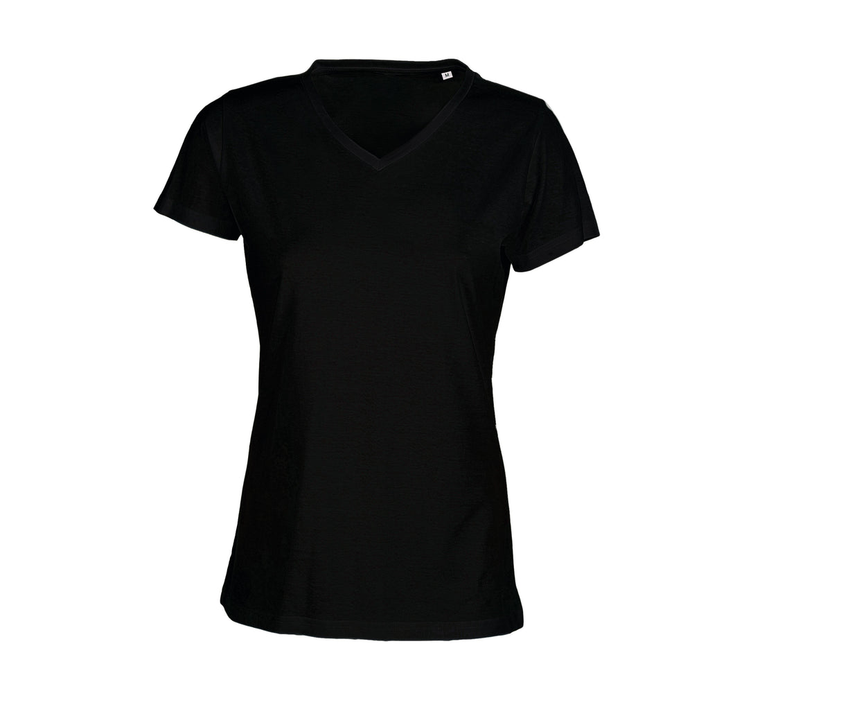 SANS ETIQUETTE LADIES' V-NECK SUPERB TEE