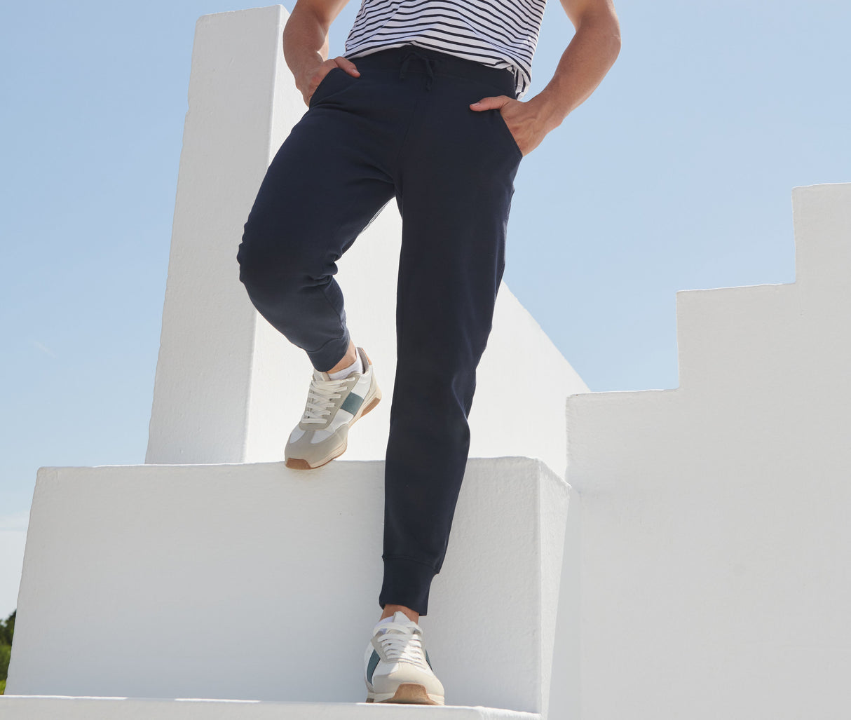 SF CLOTHING SLIM CUFFED JOGGERS