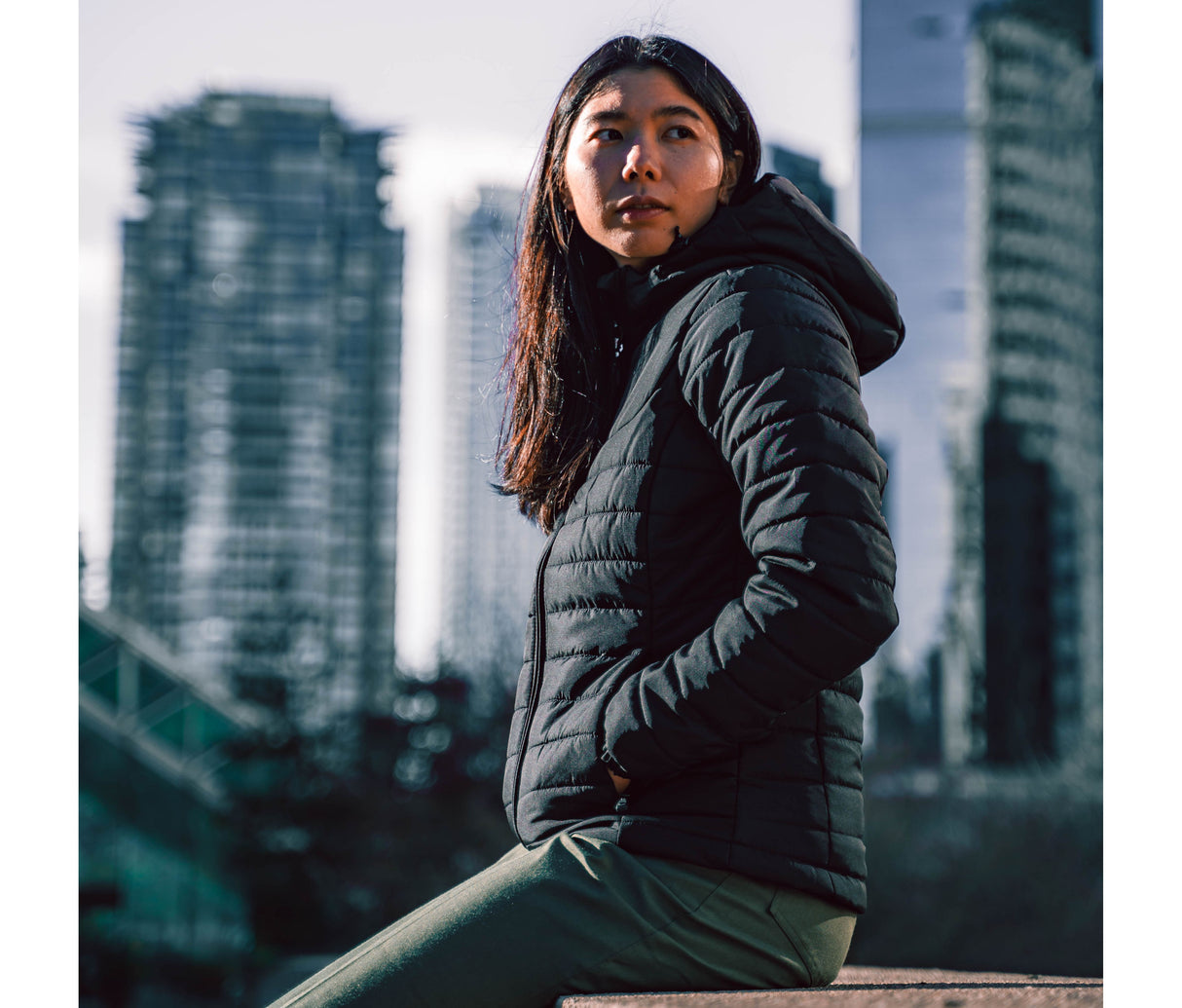 STORMTECH W'S NAUTILUS QUILTED HOODY