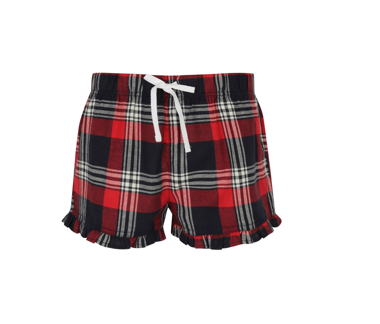 SF CLOTHING LADIES TARTAN SHORTS