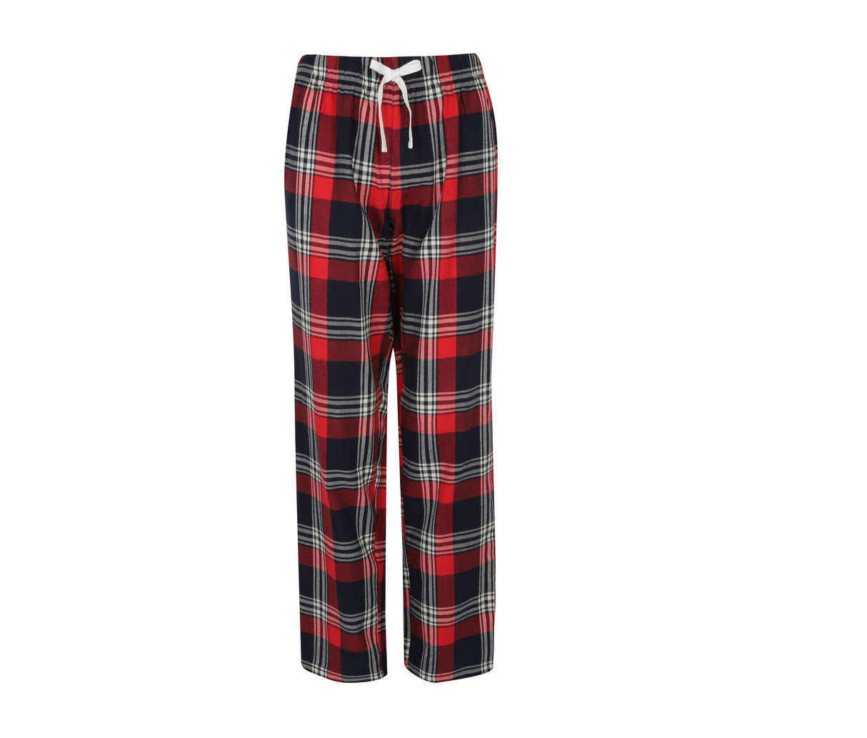 SF CLOTHING WOMEN'S TARTAN LOUNGE TROUSERS