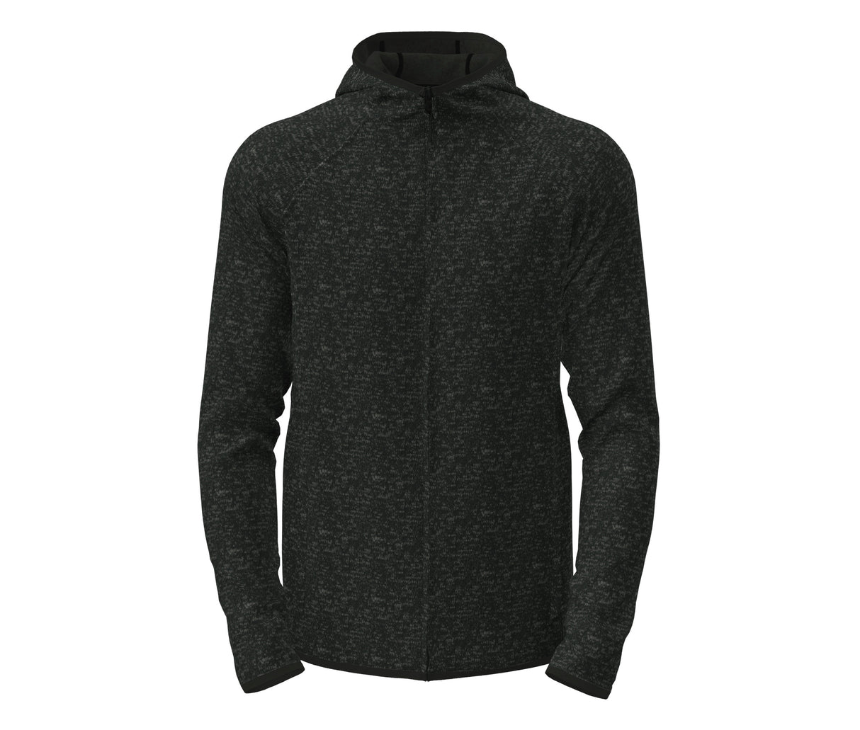 STEDMAN LUX HOODED KNIT FLEECE JACKET FOR MEN