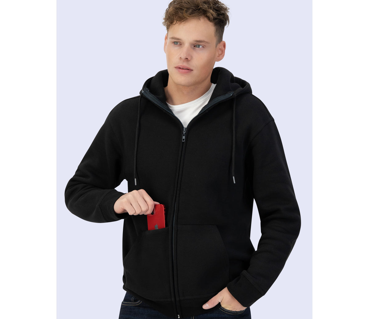 STARWORLD ORGANIC COTTON UNISEX SWEAT JACKET
