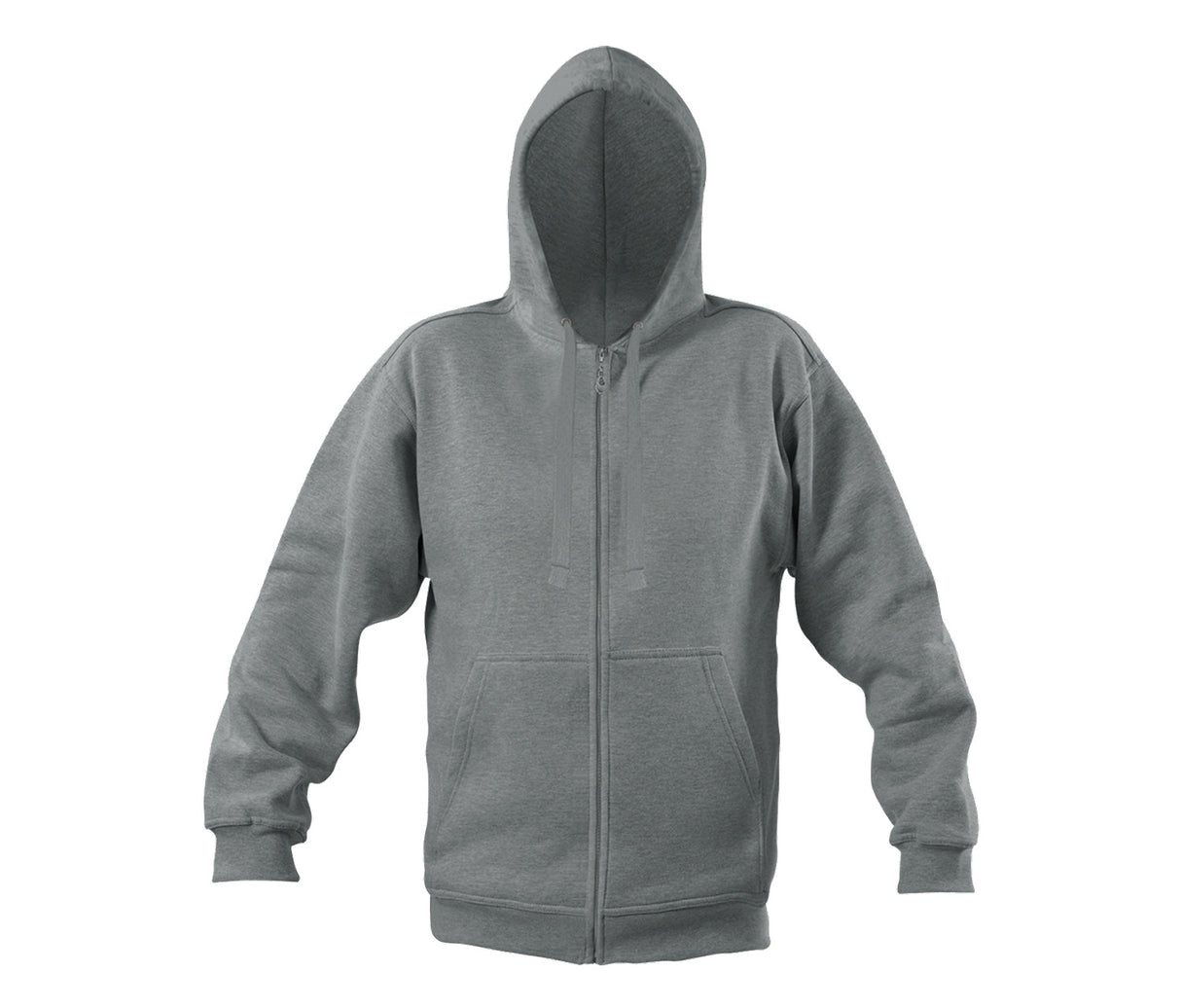 ZIP-THROUGH HOODED