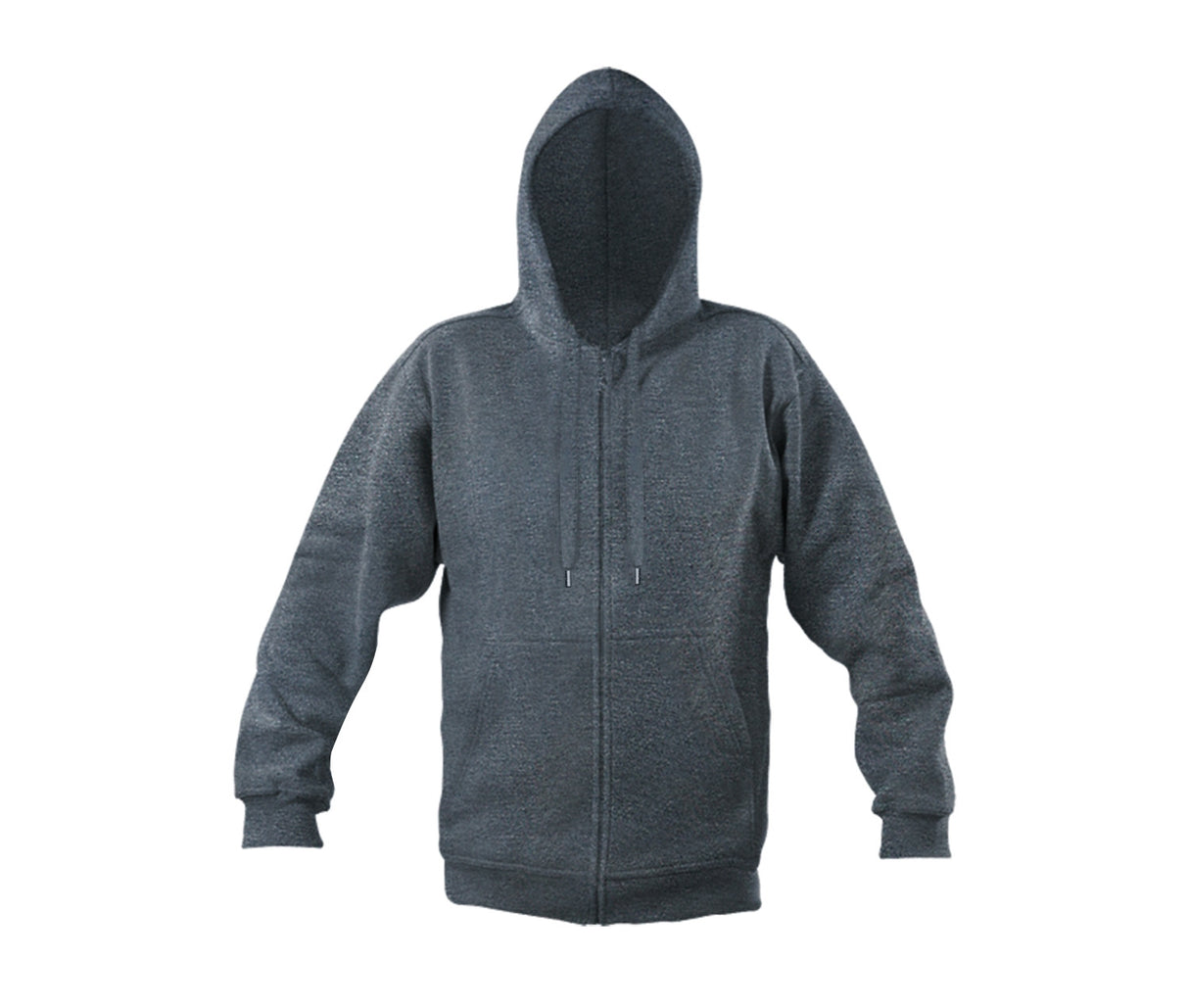 ZIP-THROUGH HOODED