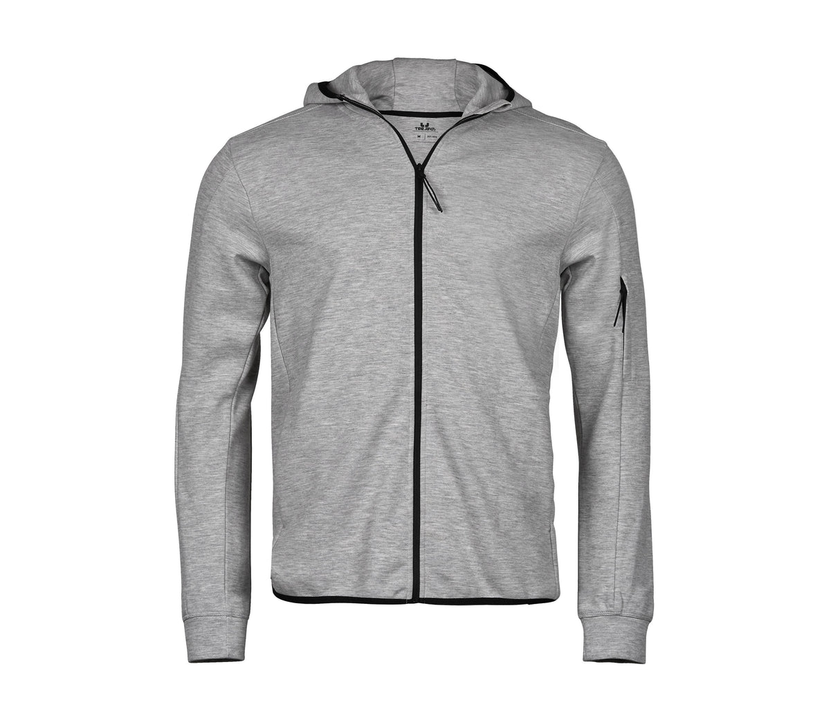 TEE JAYS ATHLETIC HOODED FULL ZIP SWEAT