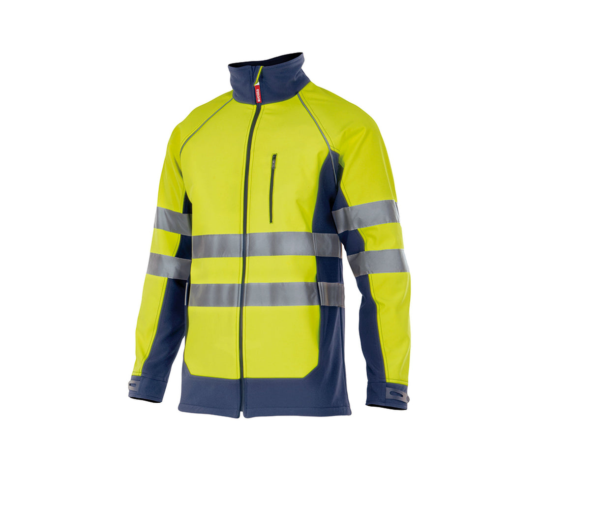 VELILLA TWO-TONE HIGH VISIBILITY SOFTSHELL JACKET