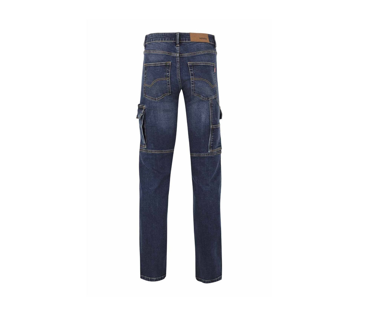 Multi-pocket stretch jeans