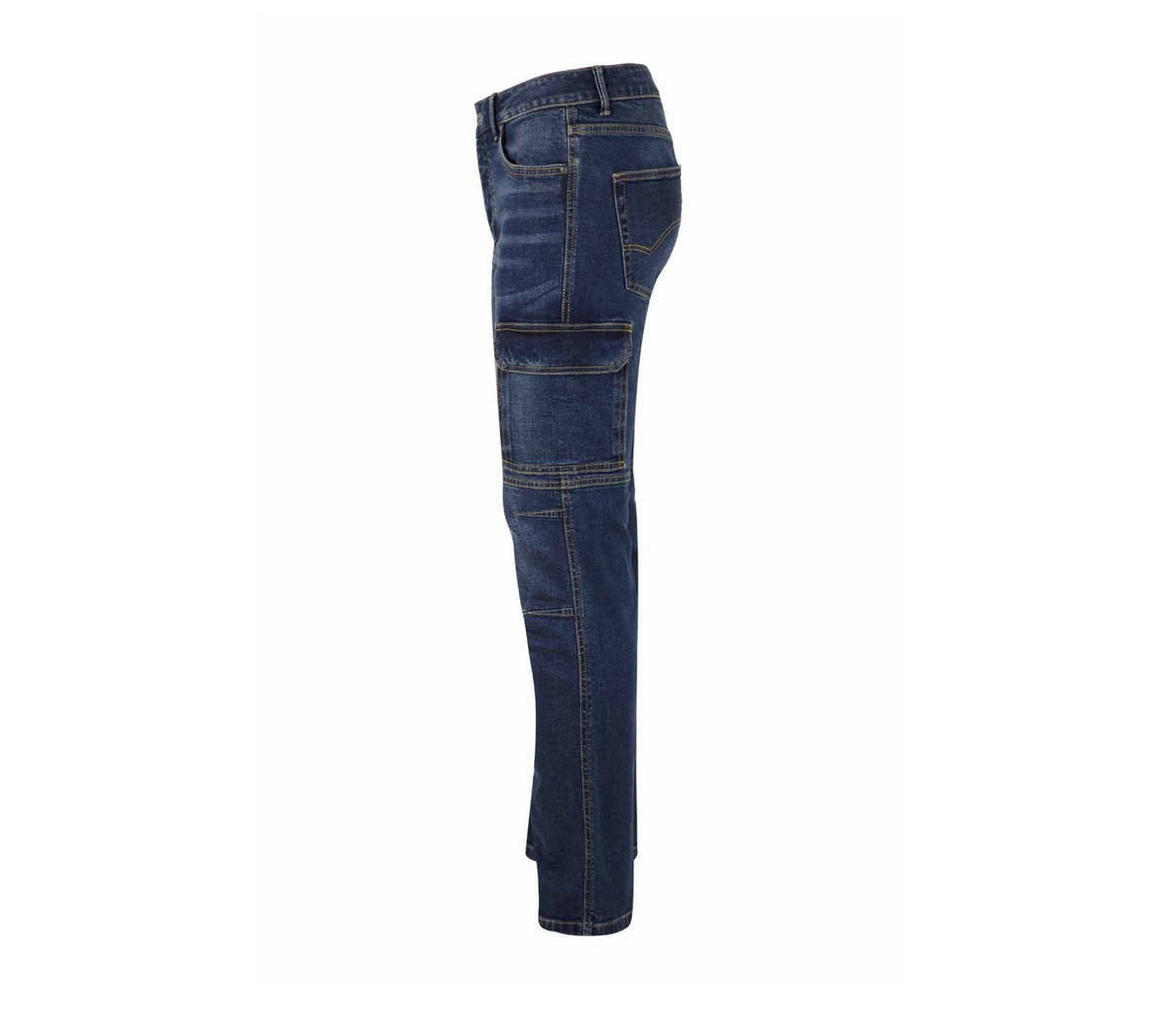 Multi-pocket stretch jeans