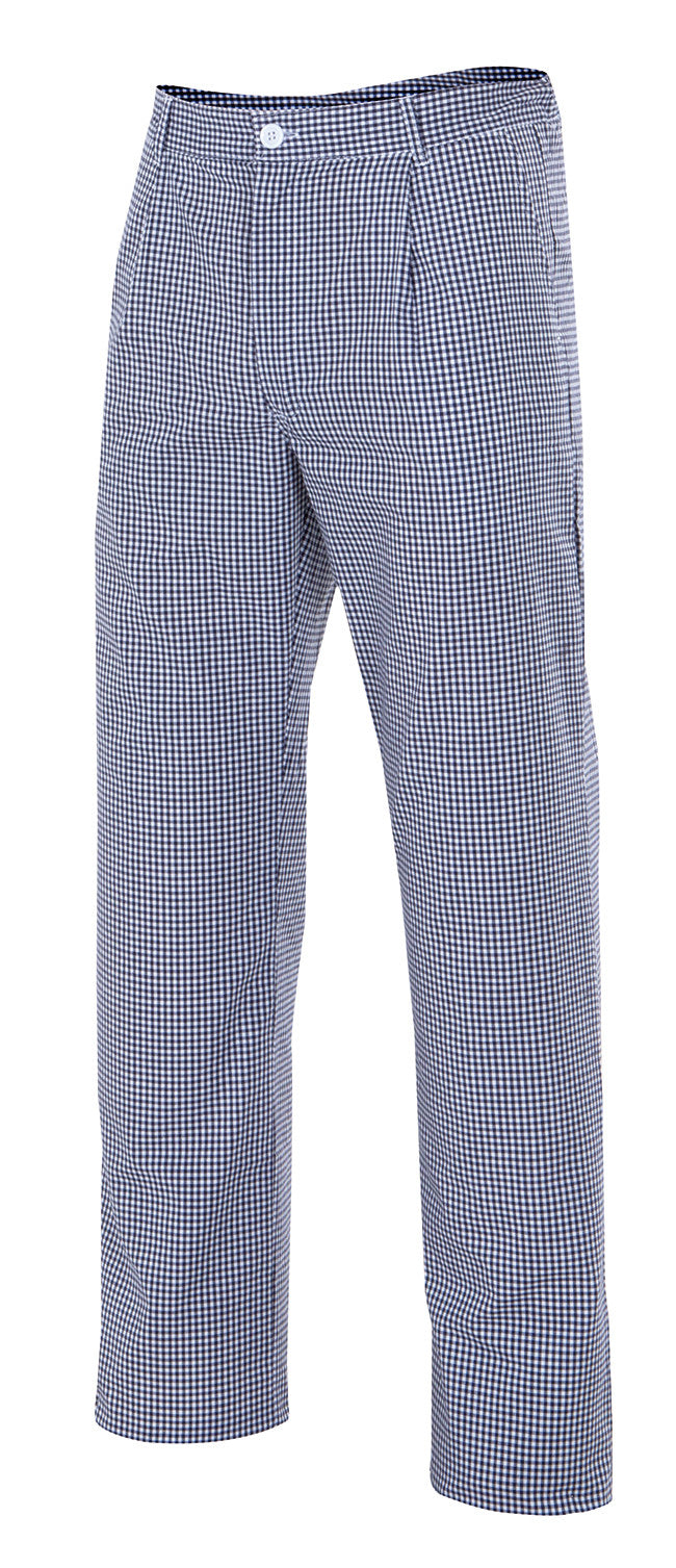 VELILLA CHECKED KITCHEN TROUSERS