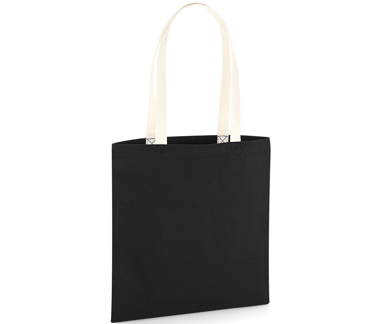 EARTHAWARE® ORGANIC BAG FOR LIFE - CONTRAST HANDLES