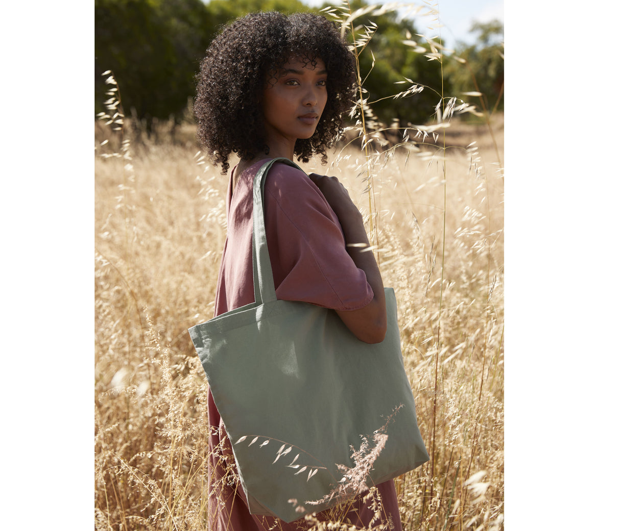 WESTFORD MILL ORGANIC COTTON INCO. MAXI BAG FOR LIFE