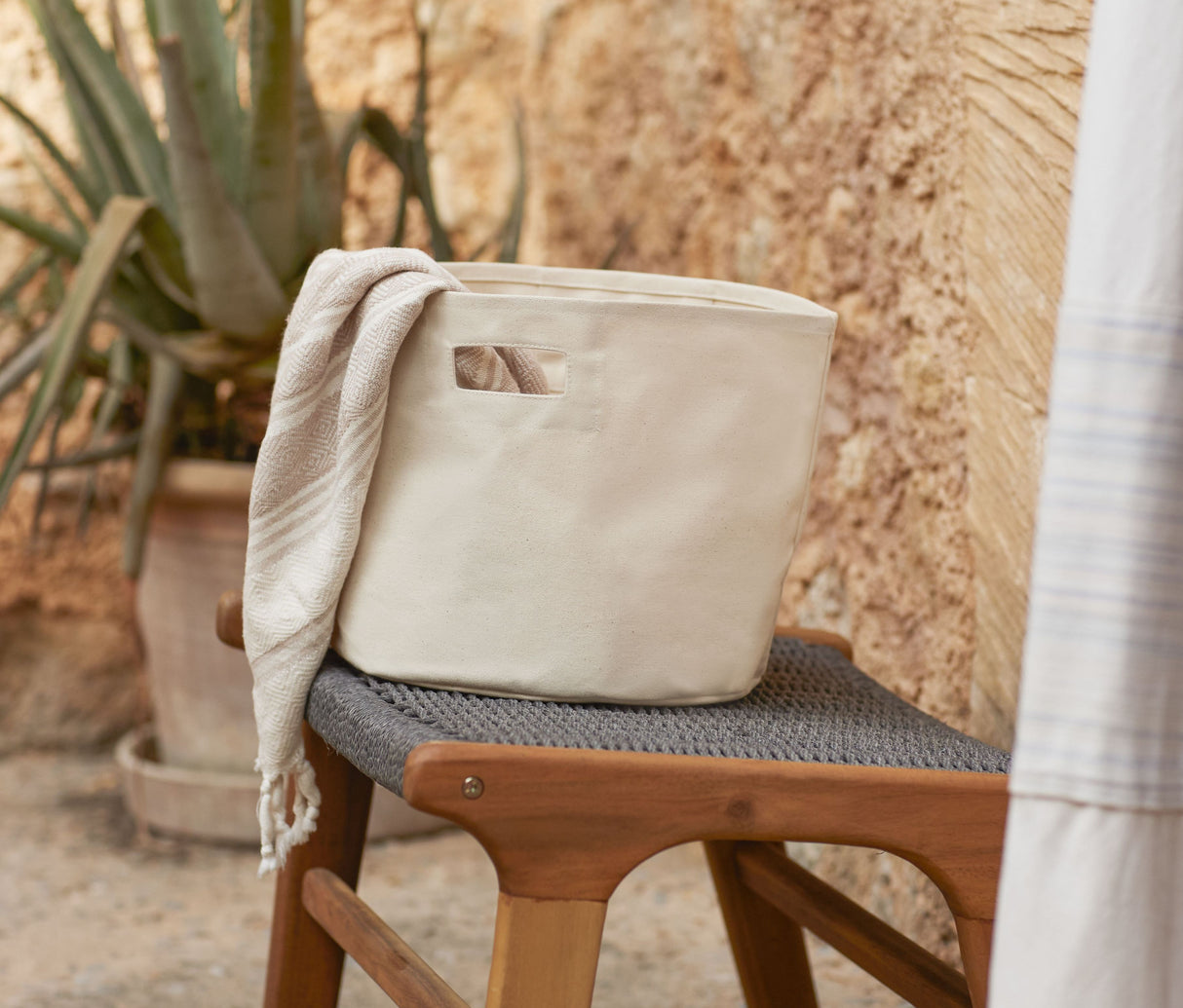 WESTFORD MILL CANVAS STORAGE TUBS