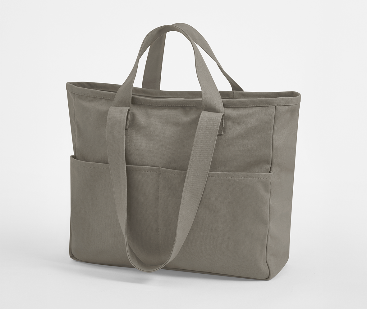 WESTFORD MILL DUAL HANDLE CARGO POCKET TOTE