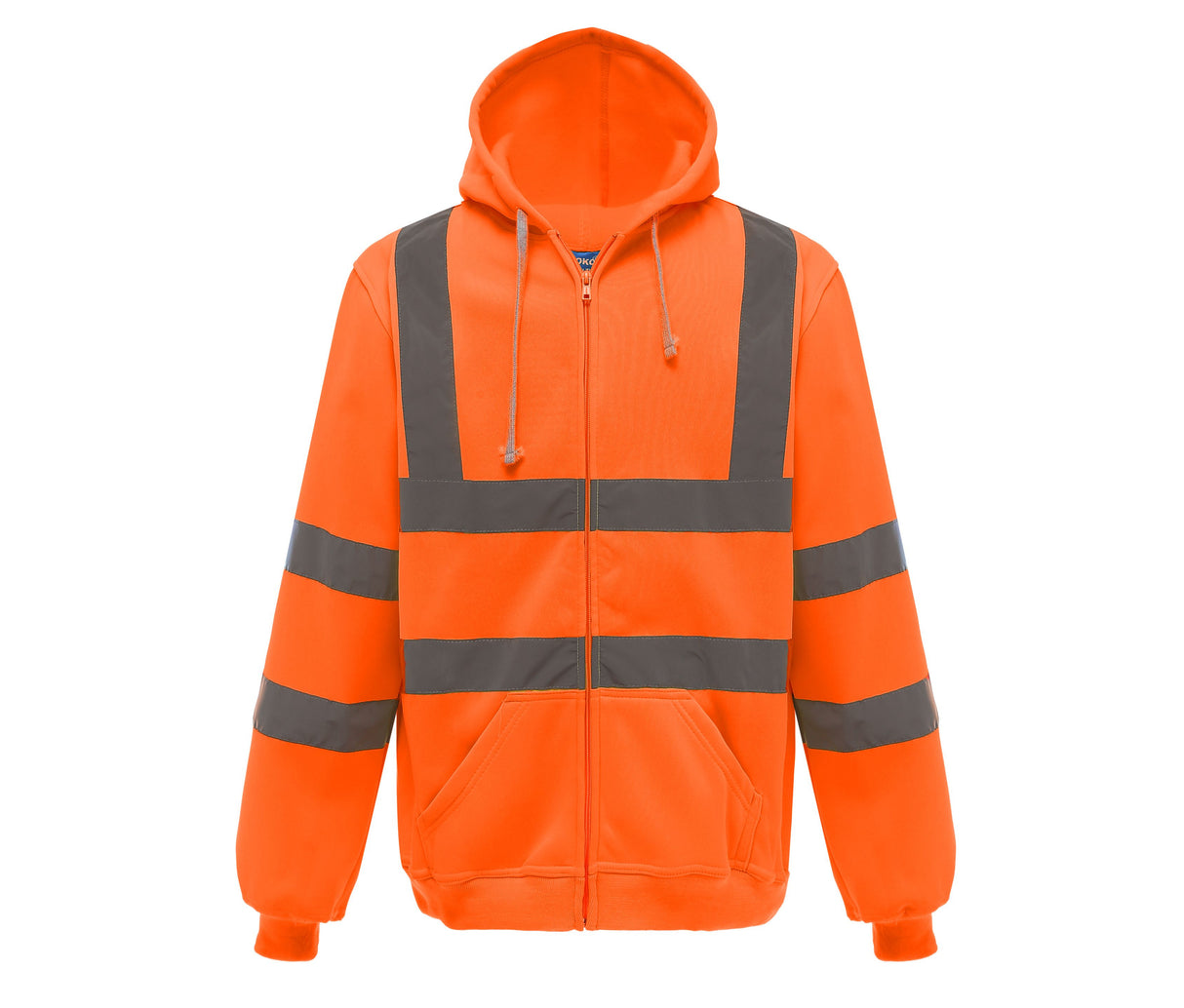 YOKO HI-VIS ZIP HOODIE