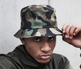 FLEXFIT CAMO BUCKET HAT