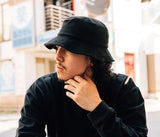 TERRY CLOTH BUCKET HAT