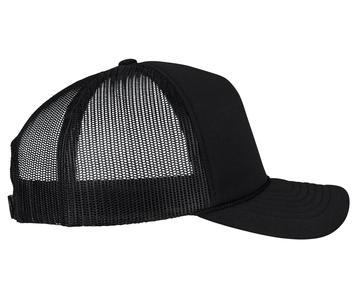 FLEXFIT Foam Trucker Cap Curved Visor