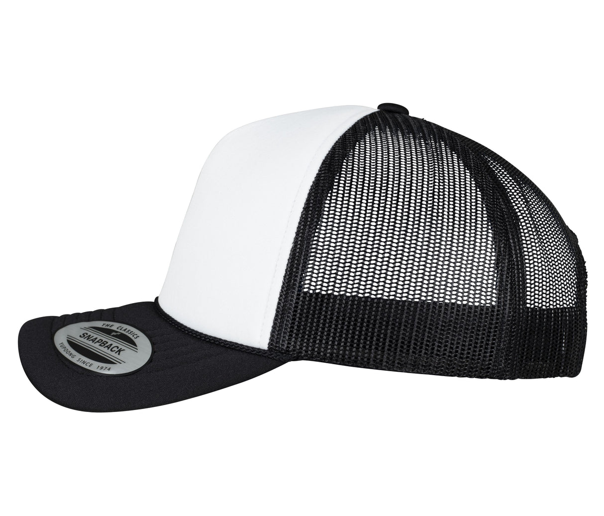 FLEXFIT Foam Trucker Cap Curved Visor