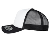 FLEXFIT Foam Trucker Cap Curved Visor