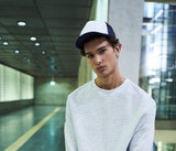 FLEXFIT Foam Trucker Cap Curved Visor