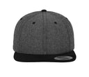CHAMBRAY-SUEDE SNAPBACK