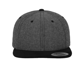 CHAMBRAY-SUEDE SNAPBACK