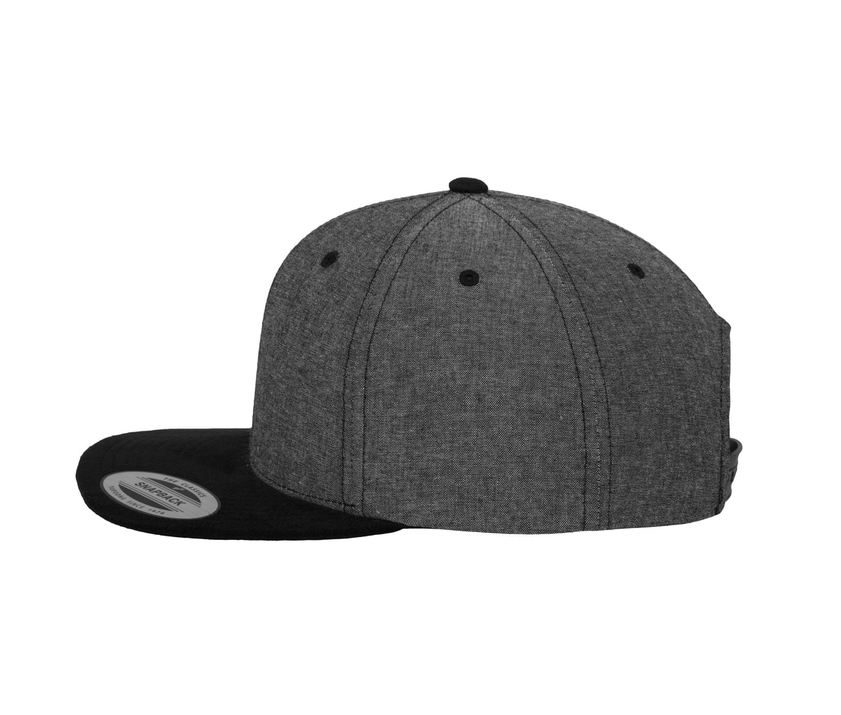 CHAMBRAY SUEDE SNAPBACK