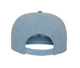 CHAMBRAY SUEDE SNAPBACK