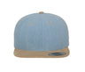 CHAMBRAY SUEDE SNAPBACK