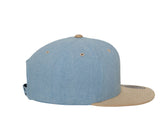 CHAMBRAY SUEDE SNAPBACK