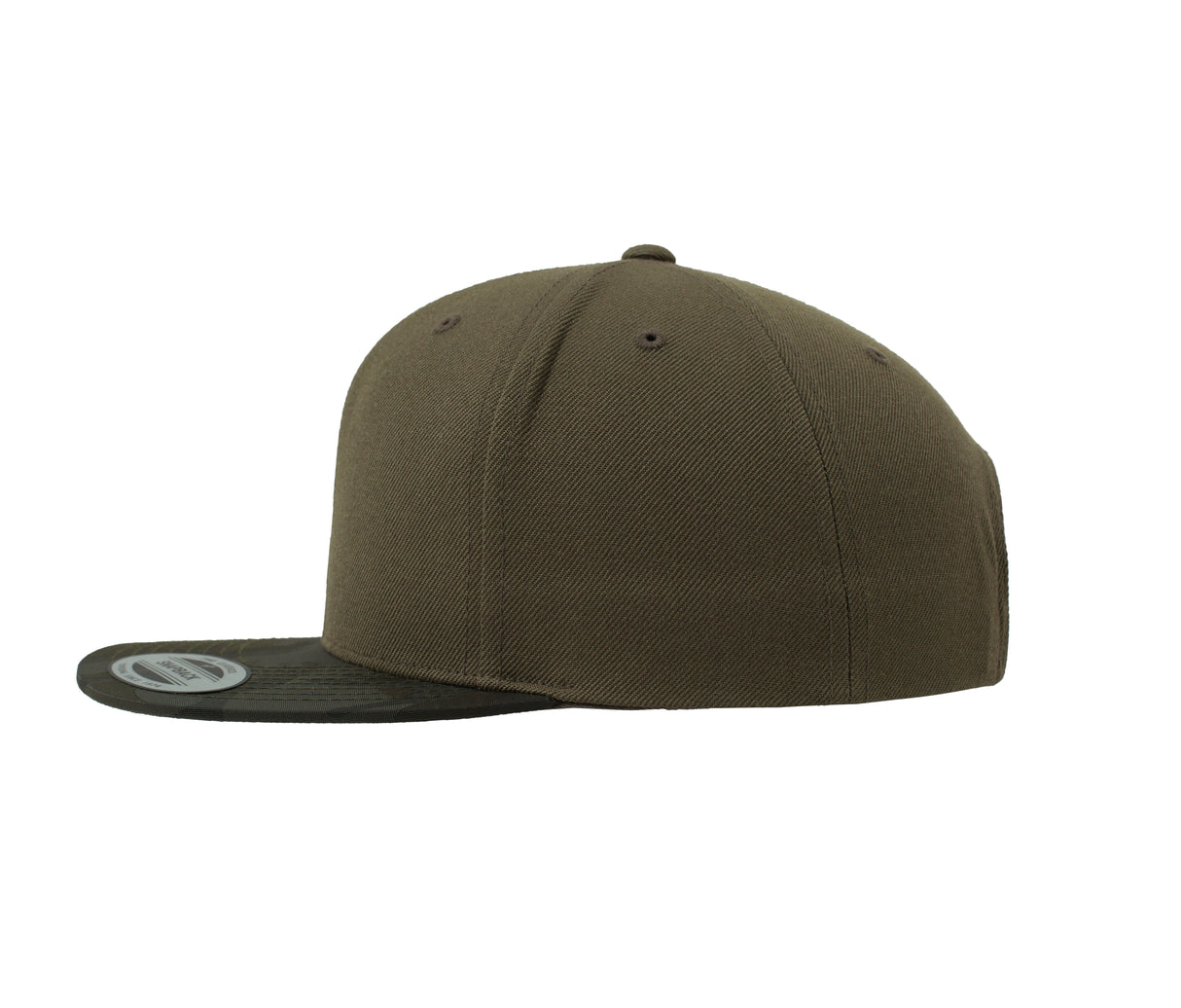 FLEXFIT CAMO VISOR SNAPBACK