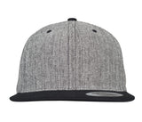 MELANGE SOLID SNAPBACK