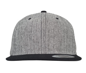MELANGE SOLID SNAPBACK