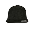 SUEDE LEATHER SNAPBACK