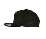 FLEXFIT SUEDE LEATHER SNAPBACK