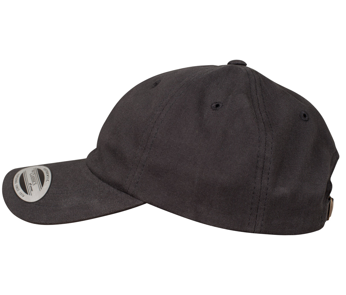 FLEXFIT PEACHED COTTON TWILL DAD CAP