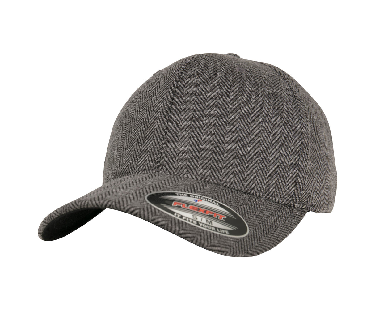 HERRINGBONE MELANGE FLEXFIT CAP