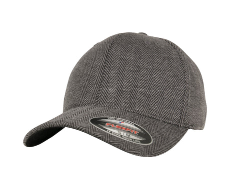 HERRINGBONE MELANGE FLEXFIT CAP