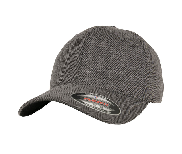 HERRINGBONE MELANGE FLEXFIT CAP