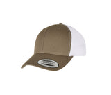 FLEXFIT CLASSICS RECYCLED RETRO TRUCKER CAP 2-TONE
